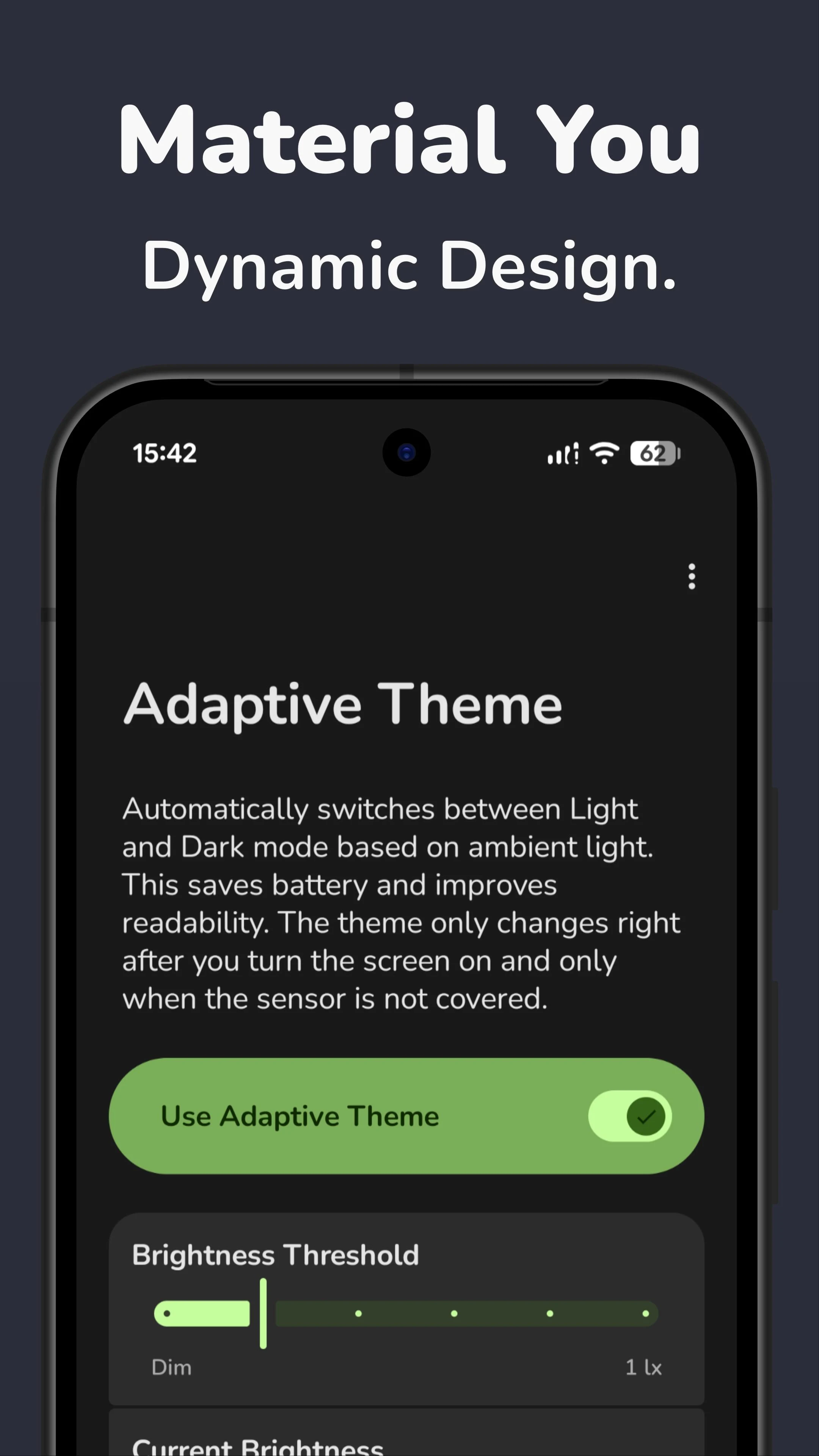 Adaptive Theme: Auto Dark Mode screenshot